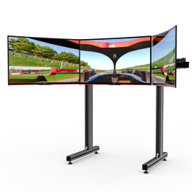 Suporte 3 Monitores até 34" PRS PRO Alumínio