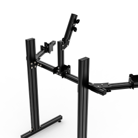 Suporte 4 Monitores até 34" PRS PRO Alumínio 