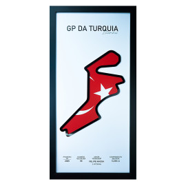 Quadro Pista Circuito Istanbul Park (Turquia)