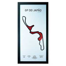 Quadro Pista Circuito Suzuka (Japão)