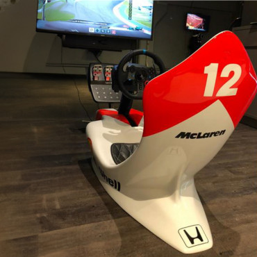 Simulador Cockpit McLaren número 12