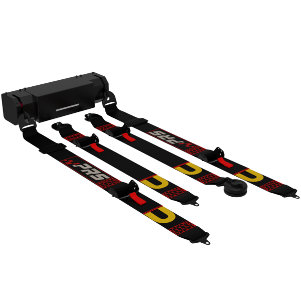 CINTO 4 PONTAS PRS COM GANCHO – VERMELHO