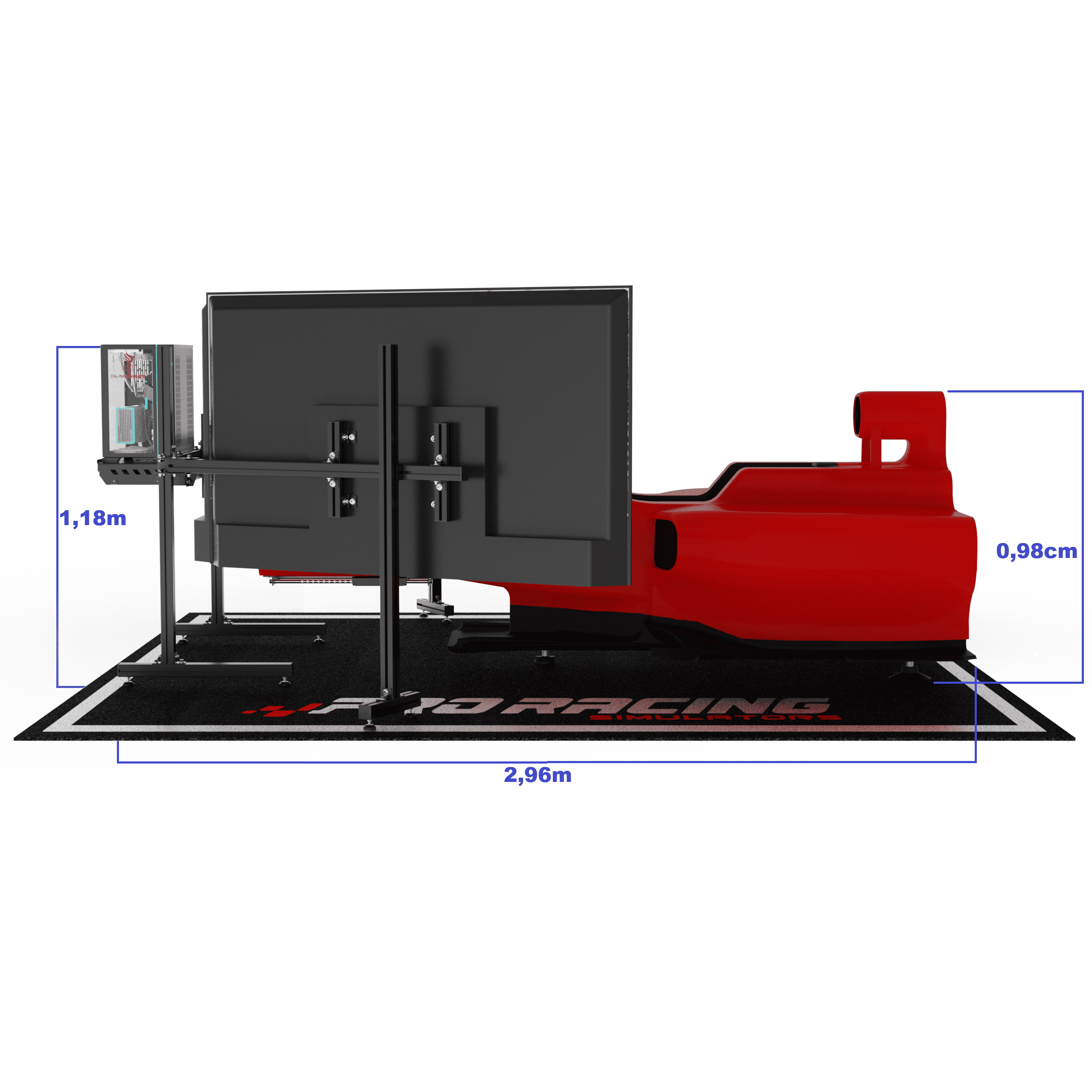 8 Simulador Meio-fórmula completo