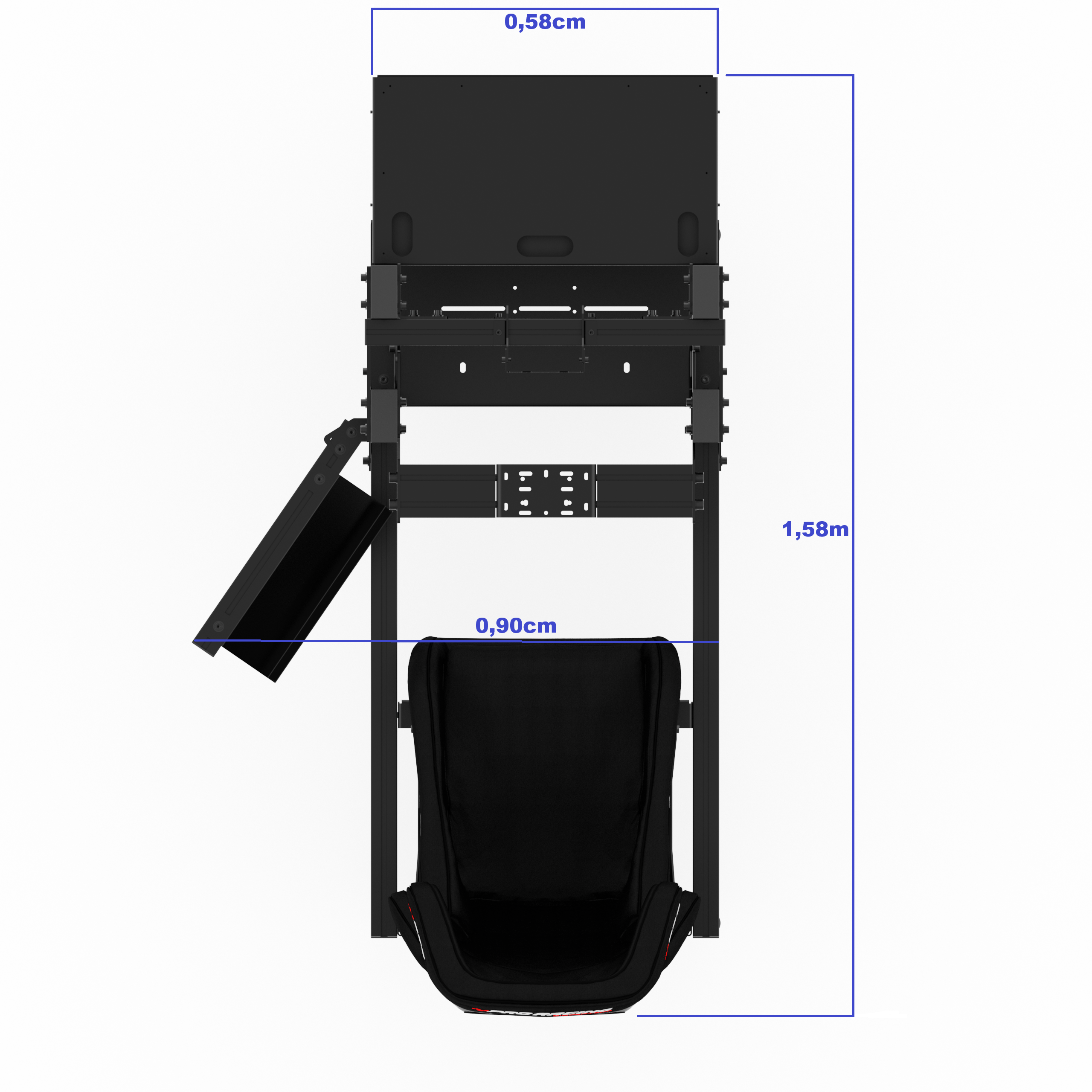 13 Cockpit PRS GT Alumínio Pro – Stage 3 – Banco concha