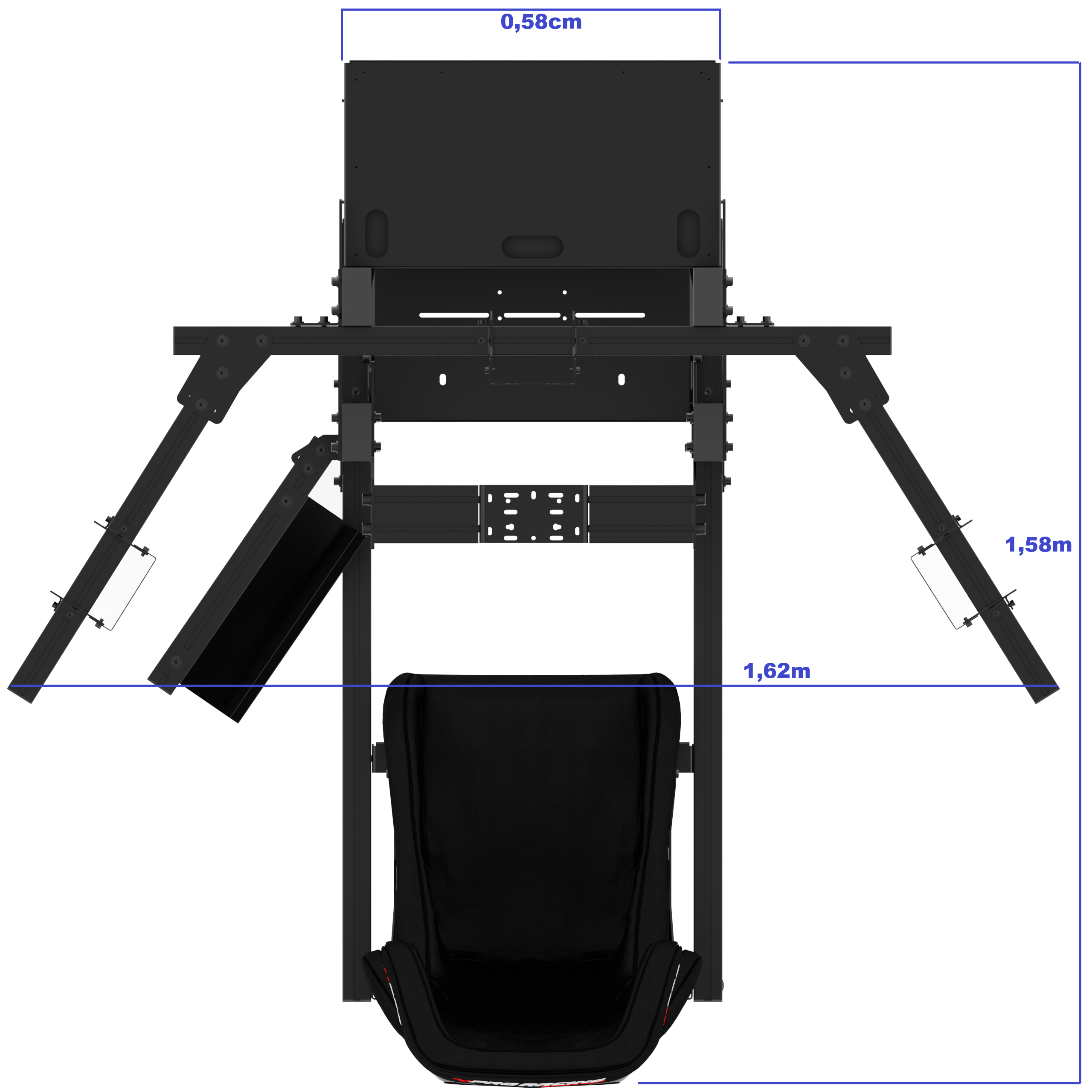 13 Cockpit PRS GT Alumínio Pro – Stage 4 – Banco concha