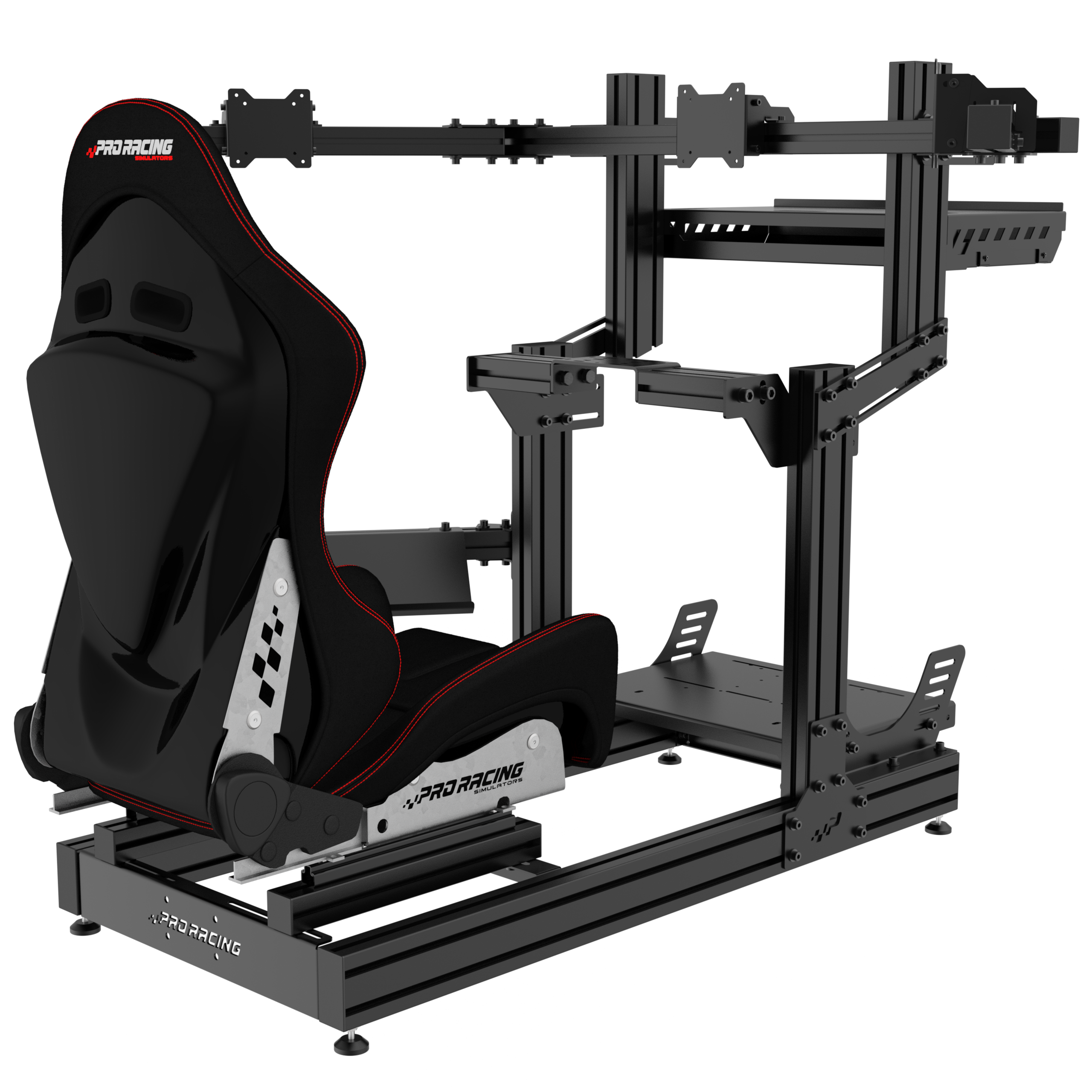 3 Cockpit PRS GT Alumínio Pro – Stage 4 – Banco reclinável