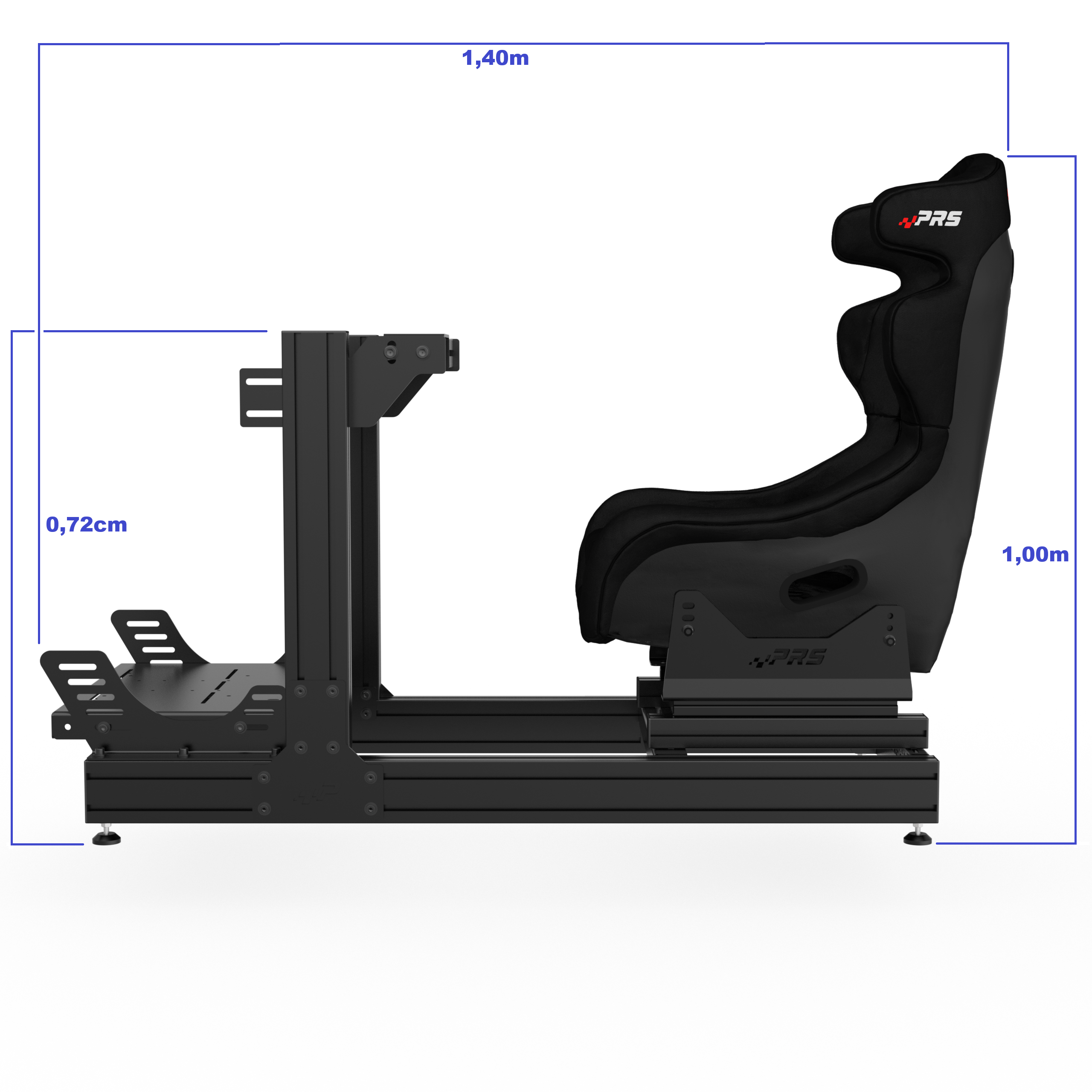 8 Cockpit PRS GT Alumínio Pro – Stage 2 – Banco concha