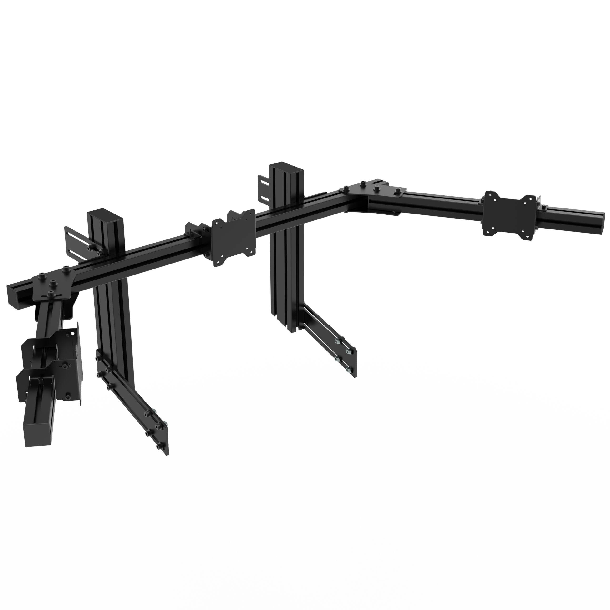 1 Suporte PRS 3 monitores Alumínio GT Sport V2.1