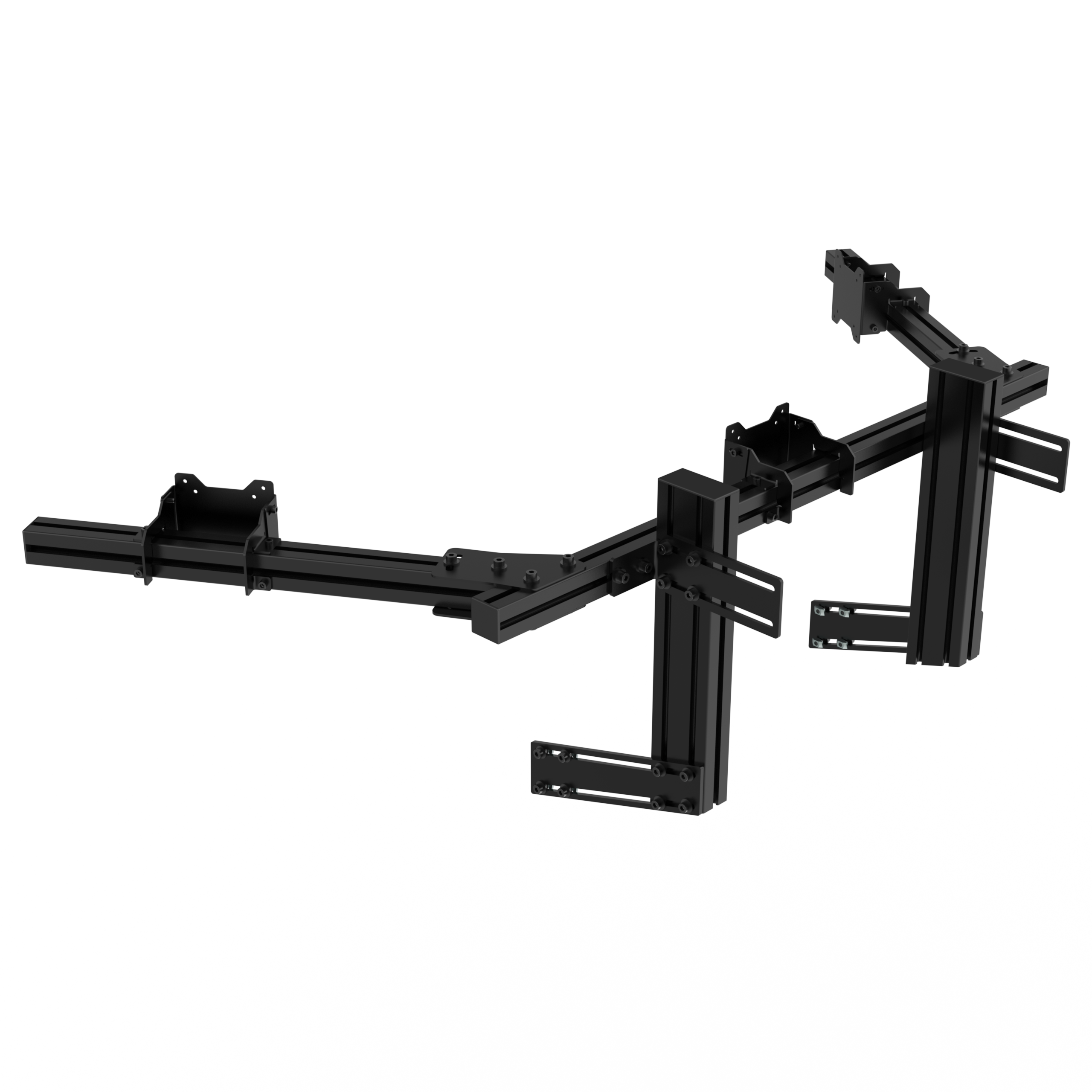 5 Suporte PRS 3 monitores Alumínio GT Sport V2.1