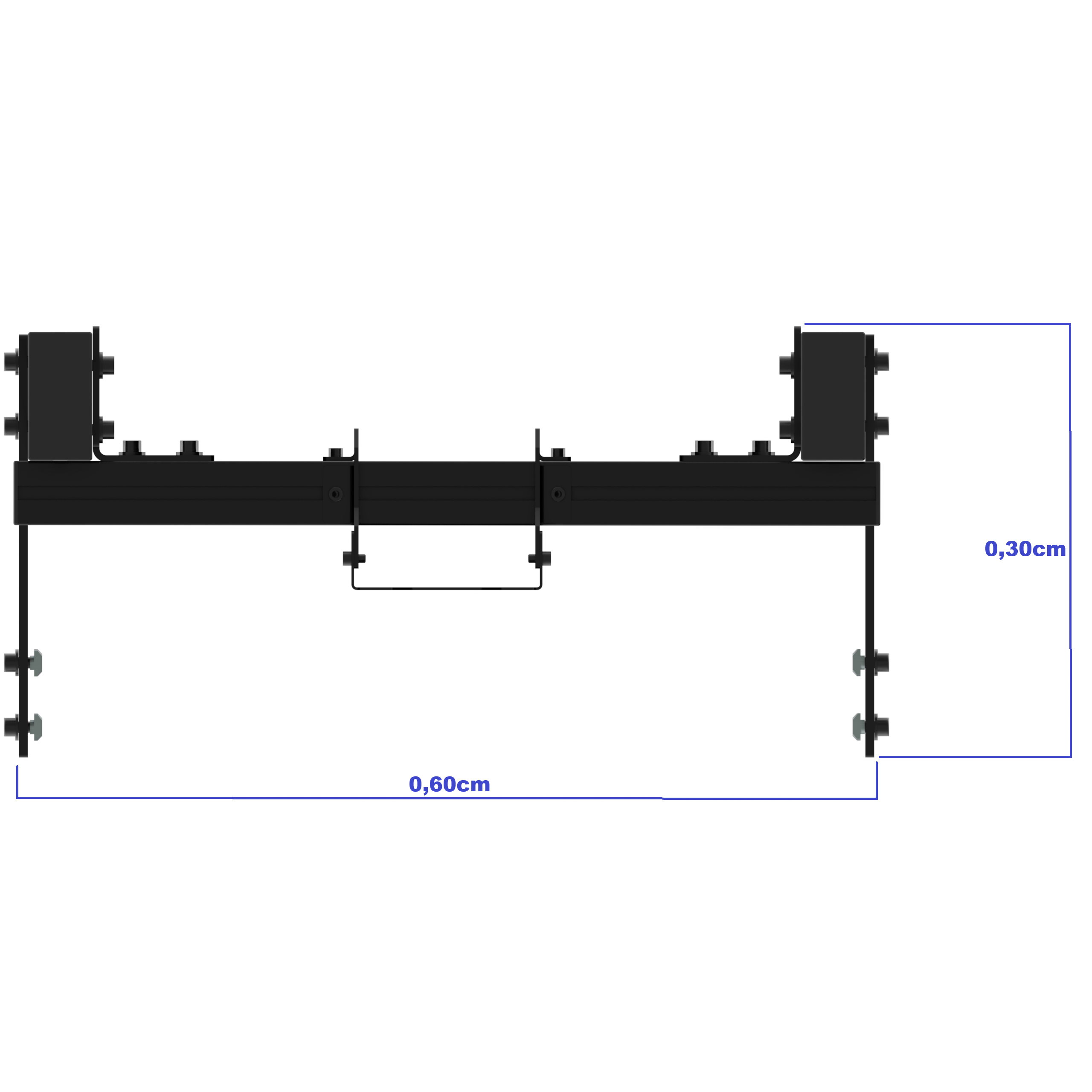 9 Suporte PRS 1 monitor Alumínio GT Sport V2.1