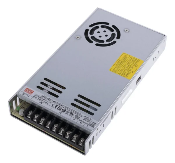 Fonte Chaveada Driver Mean Well Lrs-350-48 Lrs 350w 48v