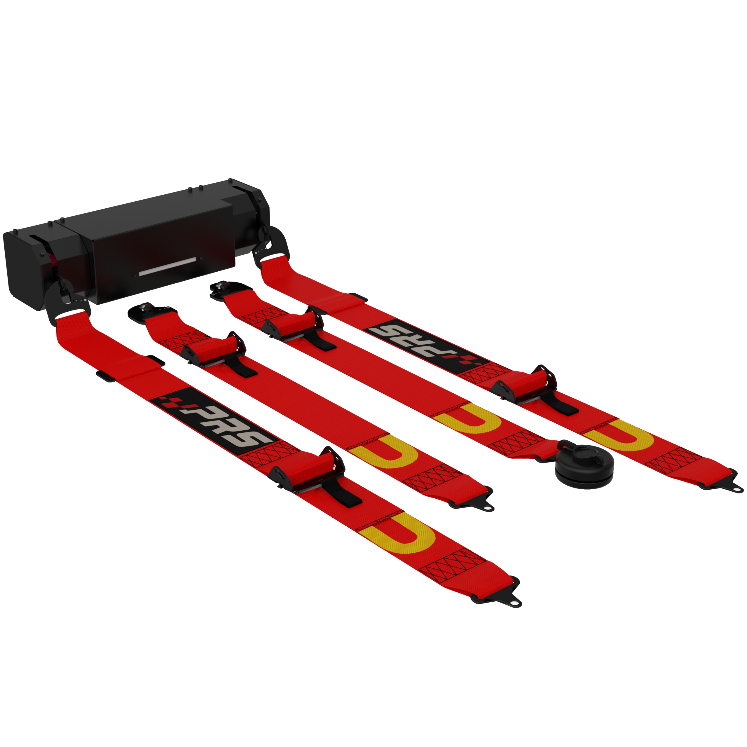 1 Sistema de cinto + cinto vermelho