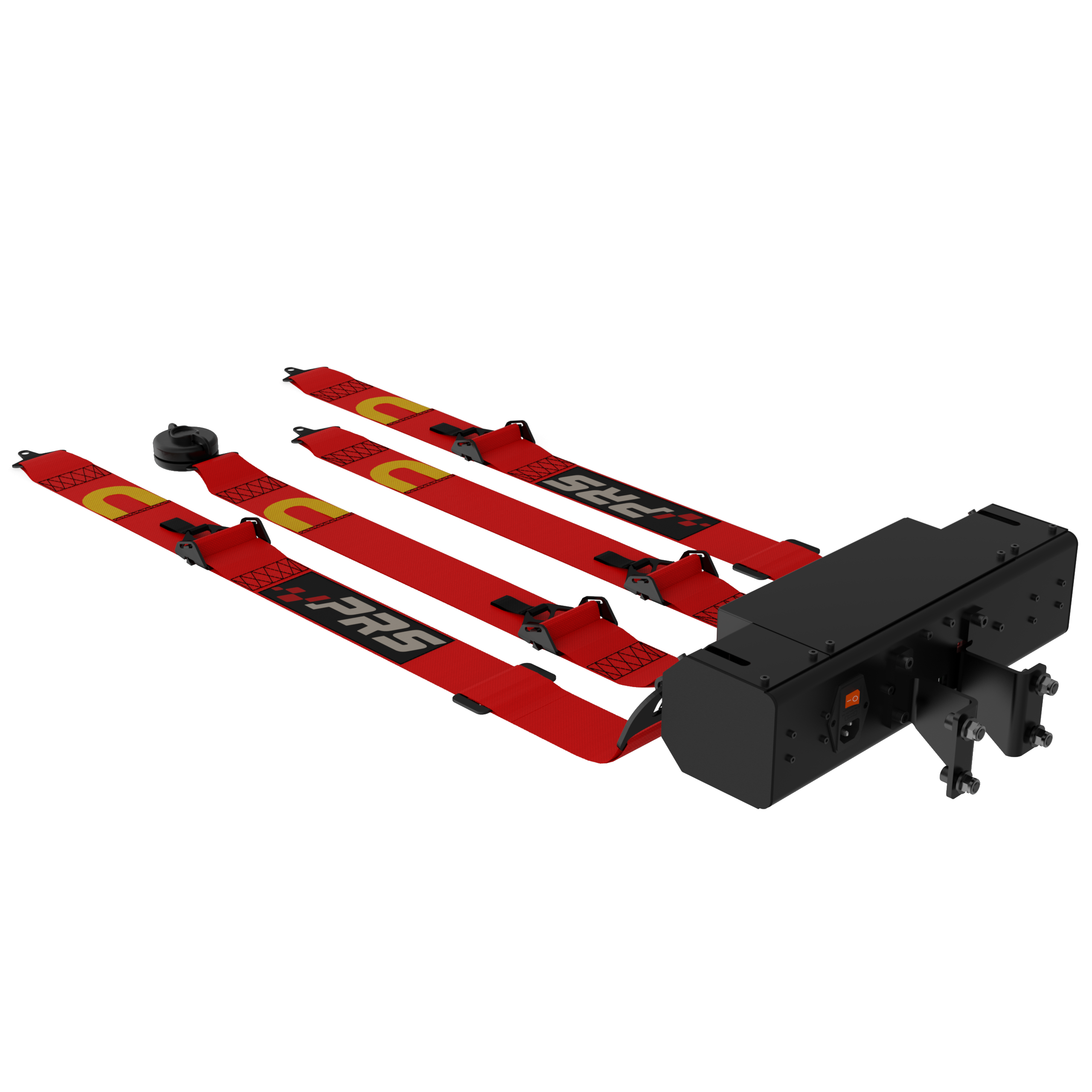 5 Sistema de cinto + cinto vermelho