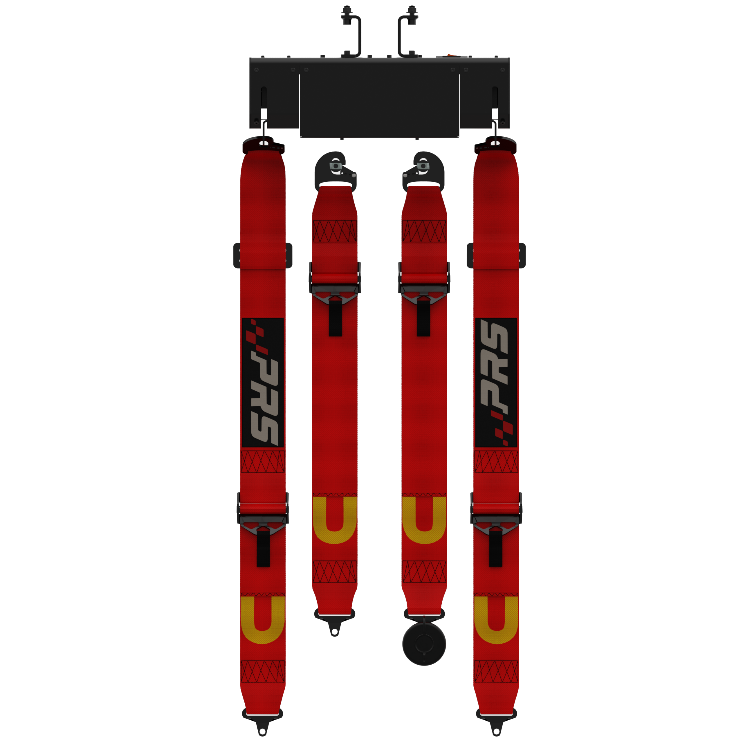 9 Sistema de cinto + cinto vermelho